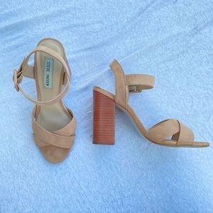 Steve Madden Suede Block Heel Sandals